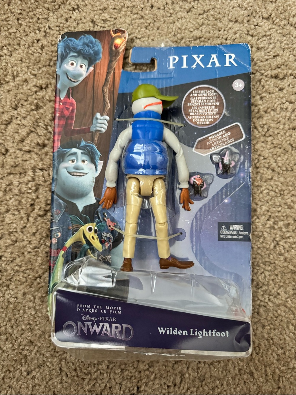 Onward Wilden Lightfoot Action Figure - Blue Vest & Green Hat